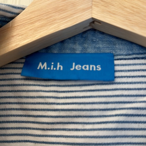 M.i.h. Jeans striped button down shirt. - Picture 2 of 4